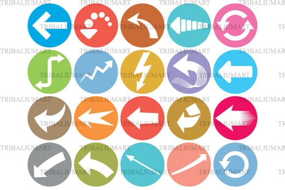 Arrow Circle Icons SVG: Bright, Versatile Vector Icons for Real-World Design Needs