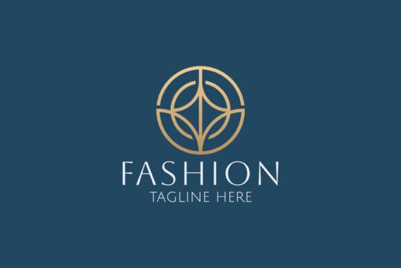 Fashion Elegant Abstract Golden Logo: Elevate Your Brand with Timeless Sophistication
