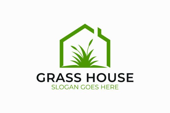 Grass House Logo Eco Friendly Living: A Strategic Brand Asset for Purpose-Driven Businesses