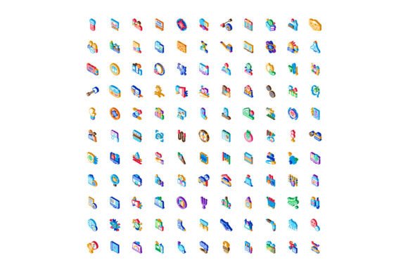 Isometric Icon Collection Featuring Vari: A Practical Toolkit for Modern Digital Design
