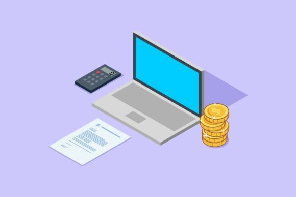 Isometric Laptop Calculator Coins: A Practical Visual Asset for Finance and Tech Projects
