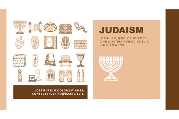 Judaism Religion Jewish Landing Header