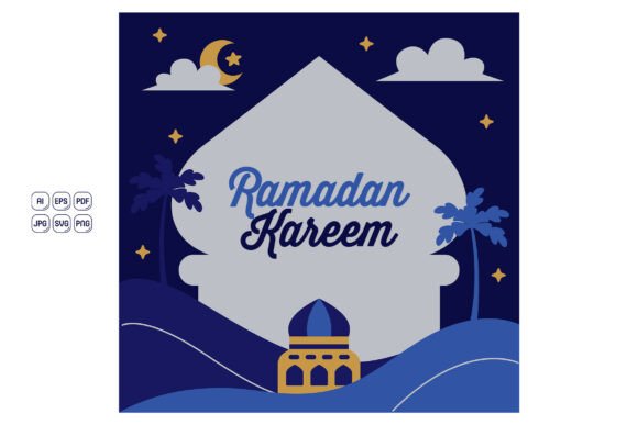 Ramadan Kareem Greeting Card 03